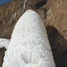 عکس آبشار سنگان ( آبشار یخزده سنگان )
