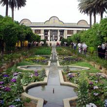 عکس بسیار زیبا از باغ نارنجستان قوام در شیراز