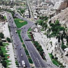 image of عکسی از شهر شیراز از بالای دروازه قران 