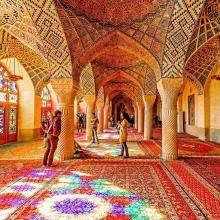 عکسی از مسجد نصیرالملک شیراز