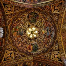image of نمایی از سقف کلیسا وانک ، اصفهان