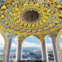 image of نمایی زیبا از شهر شیراز از بالای کوه باباکوهی