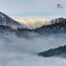 image of عکس بسیار زیبا از آبشار خروشان ابر،ماسال،گیلان