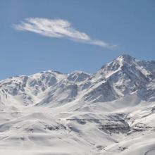 image of عکسی از زردکوه میانی پر از برف ، چهارمحال  بختیاری