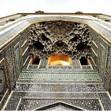سردر مسجد جامع یزد