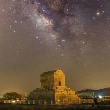 عکسی فوق العاده از آرامگاه کوروش بزرگ ، مرودشت ، فارس