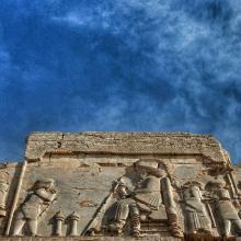 عکس زیبا از نقش های سنگی تخت جمشید ، مرودشت ، فارس