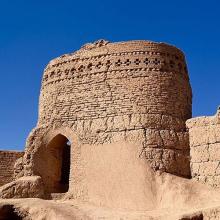 عکس از قلعه ی تاریخی نارين ، يزد