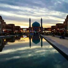 نمایی از بازار زیبای نقش جهان ، اصفهان