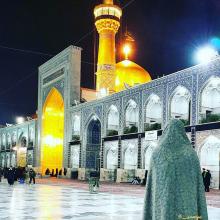 image of عکس زیبا از گنبد طلایی امام رضا(ع)،مشهد