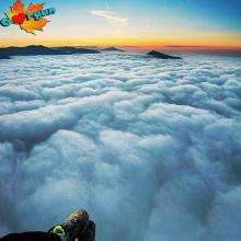 image of عکسی بسیار زیبا از دریای ابر در ارتفاعات زیارت ، گرگان