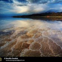 عکس زیبا از دریاچه ی ارومیه