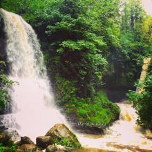 آبشار زمرد در استان گیلان