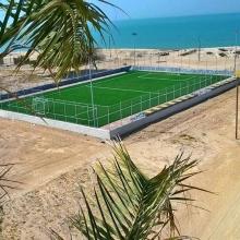 ساحل جزیره جنوبی محلی بکر برای گردشگران نوروزی ، بوشهر