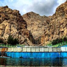 image of عکس زیبا از دریاچه ی پارک کوهستان کرمانشاه