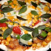 نحوه تهیه پیتزا سبزیجات در سبک ناتورالیسم