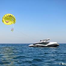 هیجان و تفریح در دریای کیش ، خلیج فارس