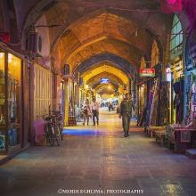 image of نمایی از بازار از همه رنگ میدان نقش جهان اصفهان