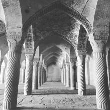 نمایی از مسجد وکیل شیراز