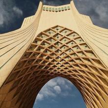 image of عکس زیبا از برج آزادی تهران