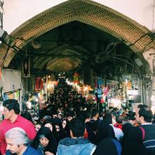 image of خرید روزهای عید نوروز ، بازار بزرگ تهران