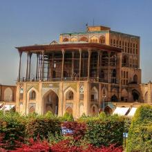 Ali qapu palace in isfahan