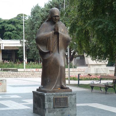 Statue of Mother Teresa in Skopje