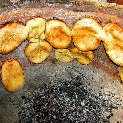 Traditional Breads from north of Iran Pitehno Mazandaran