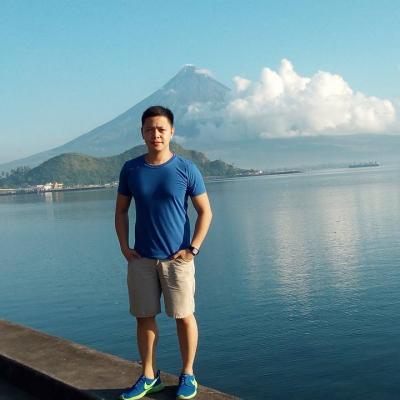 Mayon Volcano in Legazpi City, Albay, Philippines