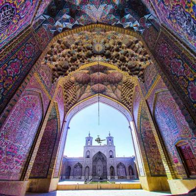 NasirOl Molk Mosque , Shiraz , Iran