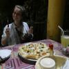 Pizza with Louisa in Siquijor