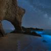 درخشش فیتوپلانگتون ها، سواحل جزیره هرمز - The glow of phytoplanktons, the shores of the island of Hormoz