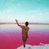 Where is Maharloo Pink Lake and How to travel to it ?